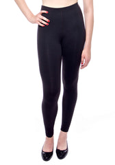 Our high waisted legging in Black with hidden drawstring at waist.